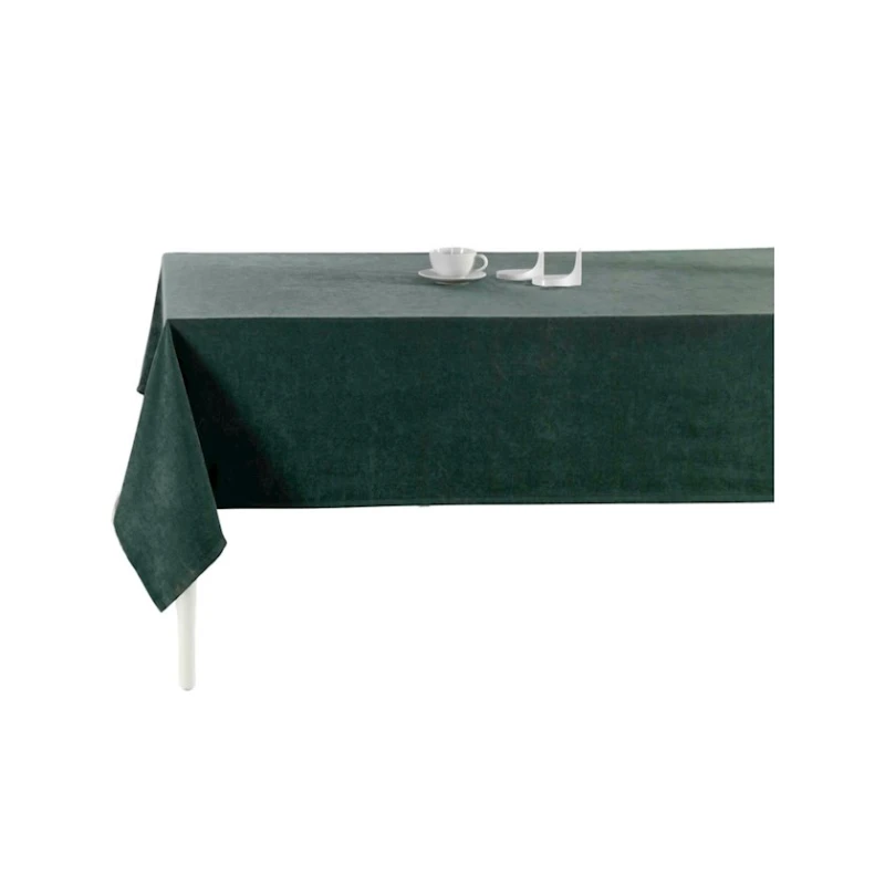 Скатерть Serwant Home Venedik 100% бархат, изумрудно-зеленая, 140x220 см Скатерть Serwant Home Venedik 100% бархат, изумрудно-зеленая, 140x220 см