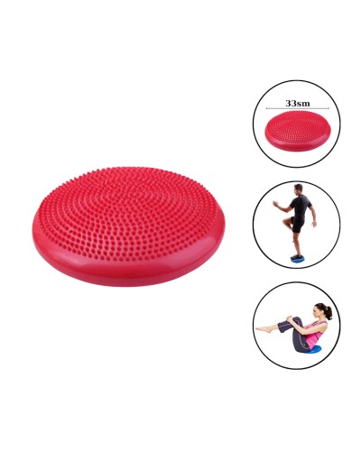 Balans diski Gymnic 1012, qırmızı