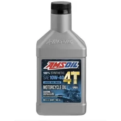 Моторное масло Amsoil 10W-40 Synthetic 4T Motorcycle Oil, 946 мл MC4QT Моторное масло Amsoil 10W-40 Synthetic 4T Motorcycle Oil, 946 мл MC4QT