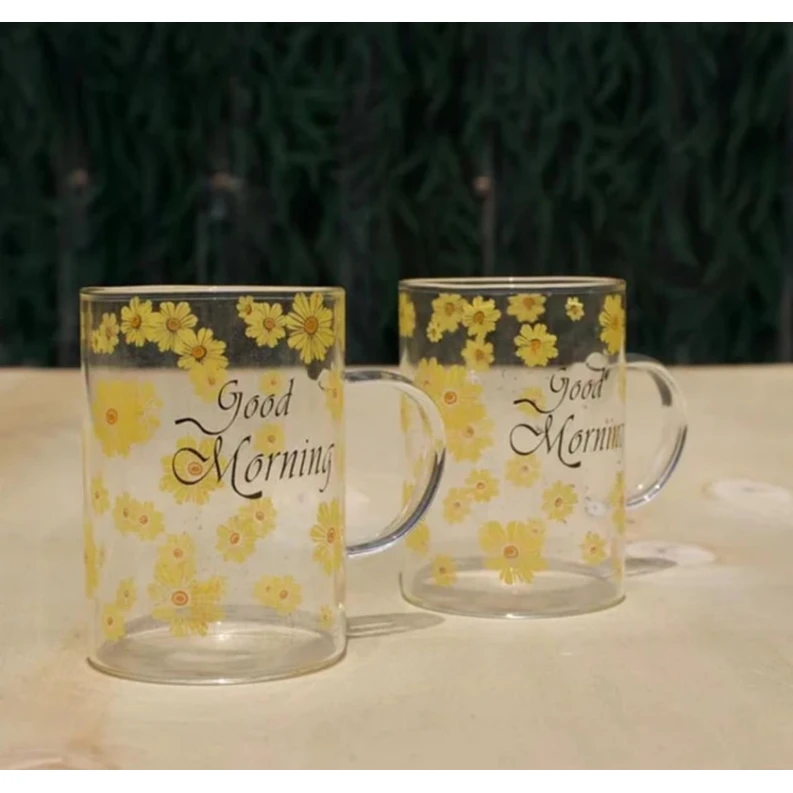 Fincan dəsti ML17, şüşə, şəffaf