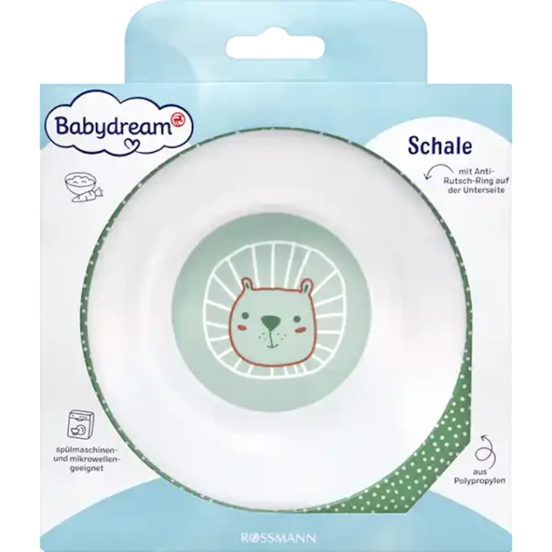 Миска Babydream, полипропилен, 6+ мес, товар в ассортименте Миска Babydream, полипропилен, 6+ мес, товар в ассортименте
