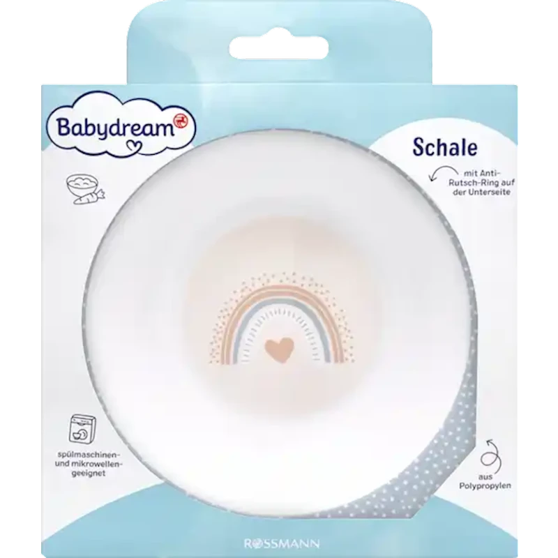 Миска Babydream, полипропилен, 6+ мес, товар в ассортименте Миска Babydream, полипропилен, 6+ мес, товар в ассортименте
