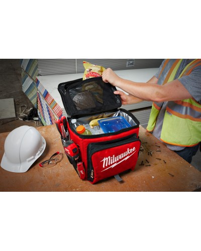 Soyuducu-çanta inşaatçılar üçün Milwaukee 4932464835, qırmızı/qara