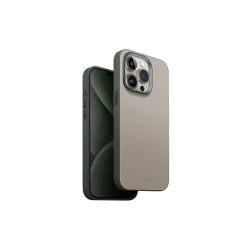 Чехол Uniq Lyden DS для Apple iPhone 15 Pro Max MagSafe слоновая кость / зеленый