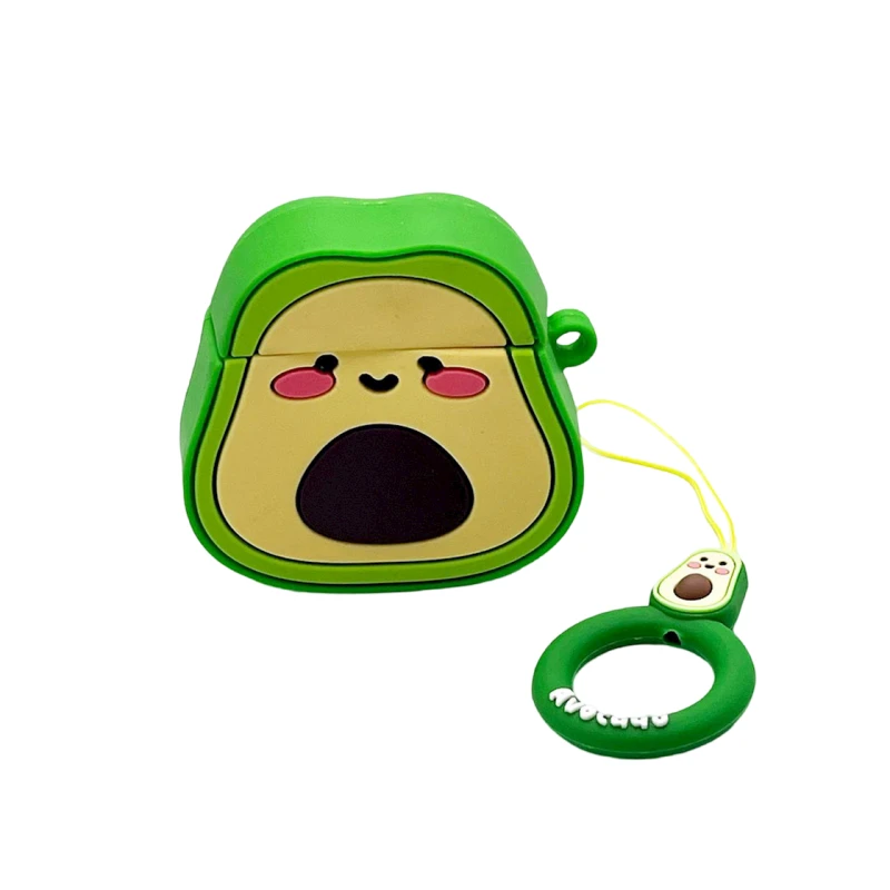 Чехол для наушников Avocado для Apple AirPods 1/2, Зеленый