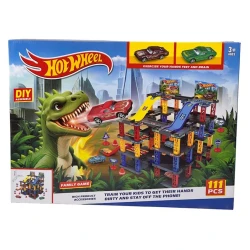 Игровой набор T876-6 Hot Wheels Racing Car, 111 предметов