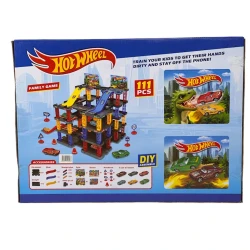 Игровой набор T876-6 Hot Wheels Racing Car, 111 предметов