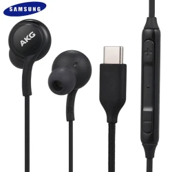 Беспроводные наушники Samsung USB Type-C in-ear headset headphones tuned by AKG EO-IC100 Black