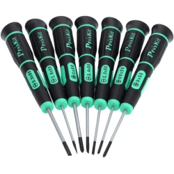 Набор отверток Pro'sKit SD-081A, зеленый, 7 шт