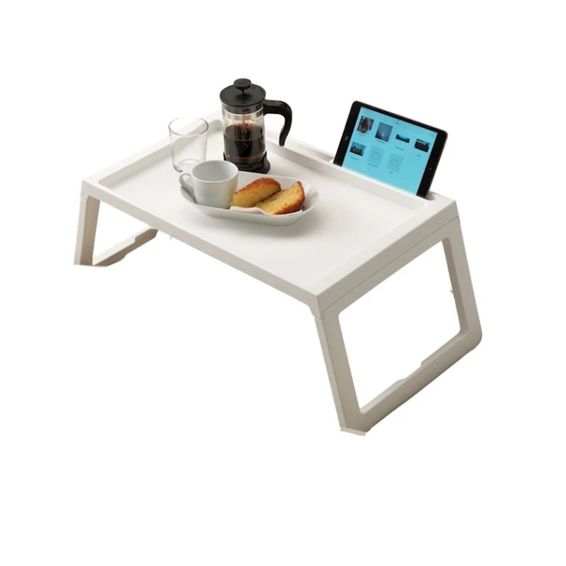 Поднос Ikea Klipsk с ножками, белый, полипропилен, 56х36х26 см Поднос Ikea Klipsk с ножками, белый, полипропилен, 56х36х26 см