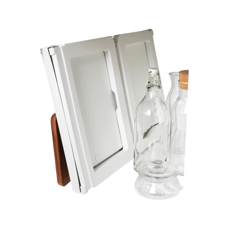 Поднос Ikea Klipsk с ножками, белый, полипропилен, 56х36х26 см Поднос Ikea Klipsk с ножками, белый, полипропилен, 56х36х26 см