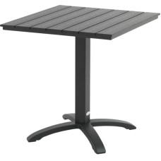 Bağ masası JYSK Hobro 70х70x72 sm, qara