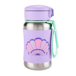 Бутылка для воды Skip Hop Spark Style Морская ракушка, нержавеющая сталь, 350 мл, 12+ мес
