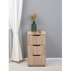 Çarpayıyanı tumba Letta, LDSP, bej, 41x73x40 sm