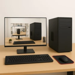 Компьютерный комплект Intel i3-3220-4 ГБ ОЗУ-120 ГБ SSD-500 ГБ HDD 19 Монитор