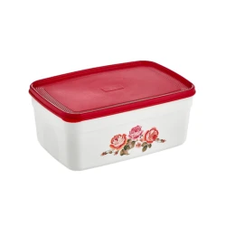 Контейнер для хранения Özmet NH_098, 5 л, пластик, красный/белый Контейнер для хранения Özmet NH_098, 5 л, пластик, красный/белый