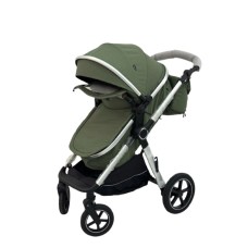 Uşaq arabası Kidilo H2X, tünd yaşıl