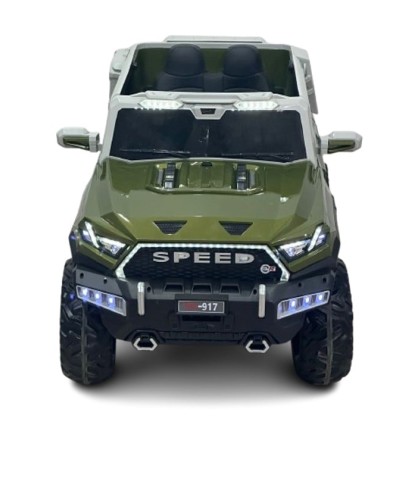 Uşaq elektrik avtomobili Speed 917, yaşıl