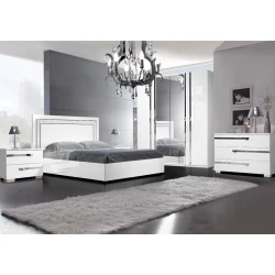 Набор мебели для спальни Slonim mebel Yod-63 Venesiya4, белый