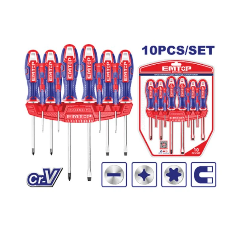 Набор отверток ESST1002, 10 шт Набор отверток ESST1002, 10 шт