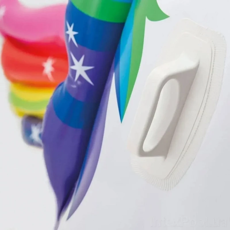 Şişmə sal Intex 57561 M6810 Unicorn, 198x140x97 sm, rəngbərəng