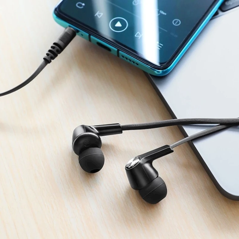 Проводные наушники Borofone BM37 Noble Black