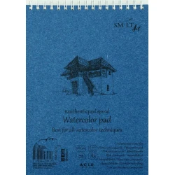 Альбом Smiltainis Watercolor Pad для акварели, A5, 280г, 20 листов