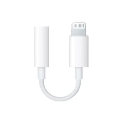 Адаптер Apple Lightning to 3.5 mm Aux, Белый
