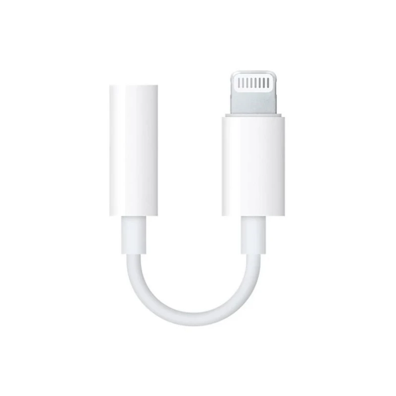 Adapter Apple Lightning to 3.5 mm Aux, Ağ Adapter Apple Lightning to 3.5 mm Aux, Ağ