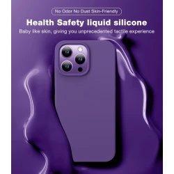 Чехол Magnetic Silicone Torras для Apple iPhone 14 Pro Purple