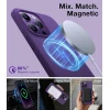 Çexol Magnetic Silicone Torras Apple iPhone 14 Pro üçün Purple Çexol Magnetic Silicone Torras Apple iPhone 14 Pro üçün Purple
