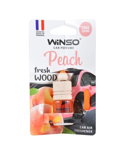 Avtomobil üçün ətirləndirici Winso Fresh Wood Peach, 4 ml