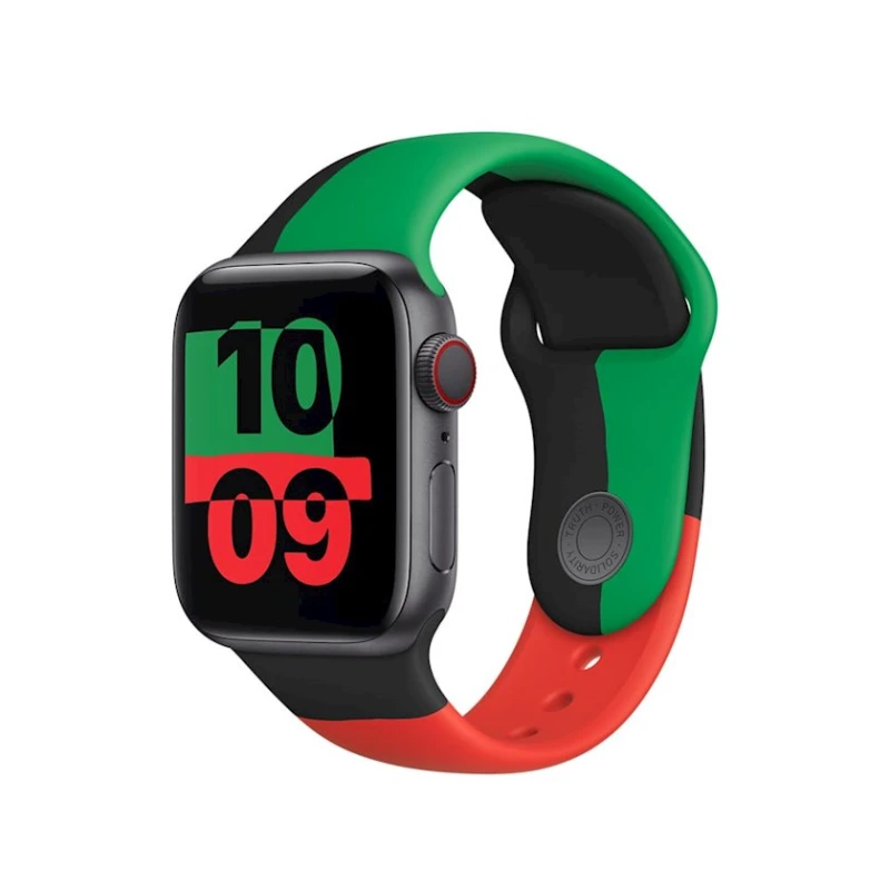 Ремешок Apple Black Unity Sport Band для Apple Watch 40mm, M/L Ремешок Apple Black Unity Sport Band для Apple Watch 40mm, M/L