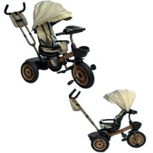 Uşaqlar üçün üçtəkərli velosiped BB-263, 3-5 yaş, bej