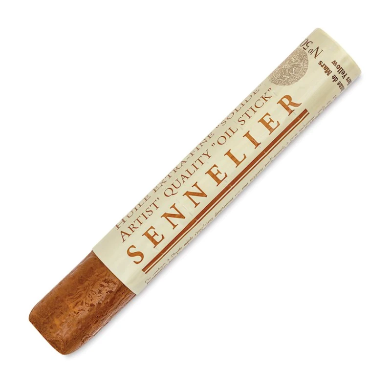 Краска масляная в форме пастели Sennelier Oil Stick 505 Mars Yellow, жёлтый, 38 мл Краска масляная в форме пастели Sennelier Oil Stick 505 Mars Yellow, жёлтый, 38 мл