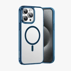 Чехол Keephone Hybrid Pro MagSafe для Apple iPhone 15 Pro, Синий