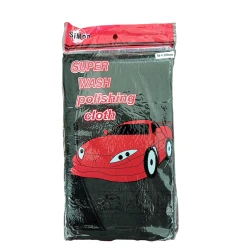 Салфетка из кожи для автомобиля, 50х100 см, Черная Салфетка из кожи для автомобиля, 50х100 см, Черная