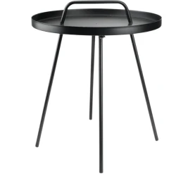 Lounge-masa JYSK Idre 45x52 sm, qara Lounge-masa JYSK Idre 45x52 sm, qara