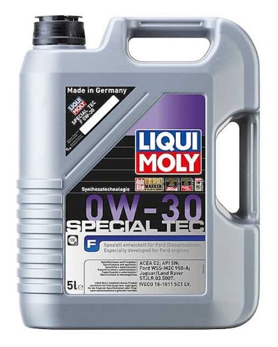 Motor yağı Liqui Moly Special Tec F 0W-30, 5 l