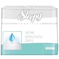 Одноразовые пеленки Sleepy Sensitive, 60x90 см, 30 шт