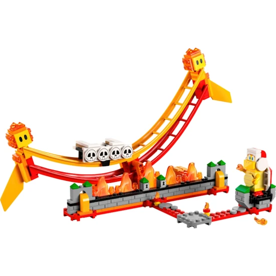 Konstruktor LEGO Super Mario Lava Wave Ride 71416, 7+ yaş, 218 əd
