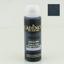 Декоративная акриловая краска Cadence Premium Acrylic Paint 9062 Ocean, 70 мл