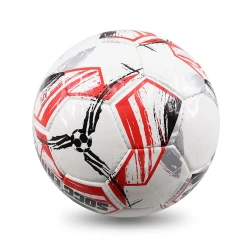 Futbol topu Soccermax, qırmızı/ağ