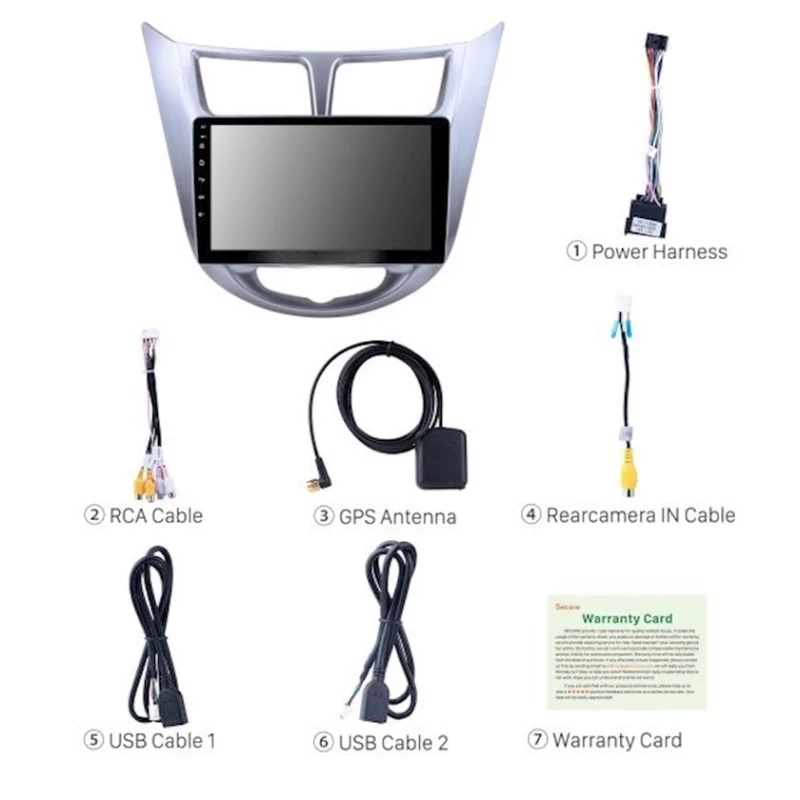 Автомобильный монитор Still Coll Hyundai Accent 2011-2013