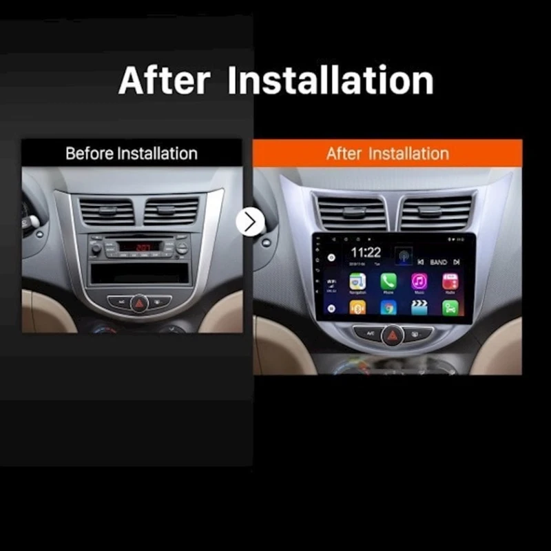 Автомобильный монитор Still Coll Hyundai Accent 2011-2013