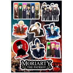 Набор наклеек Moriarty The Patriot, 9 шт Набор наклеек Moriarty The Patriot, 9 шт