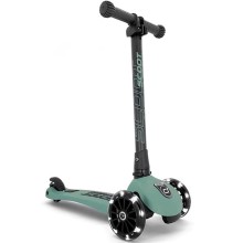 Samokat Scoot&Ride, qara/yaşıl