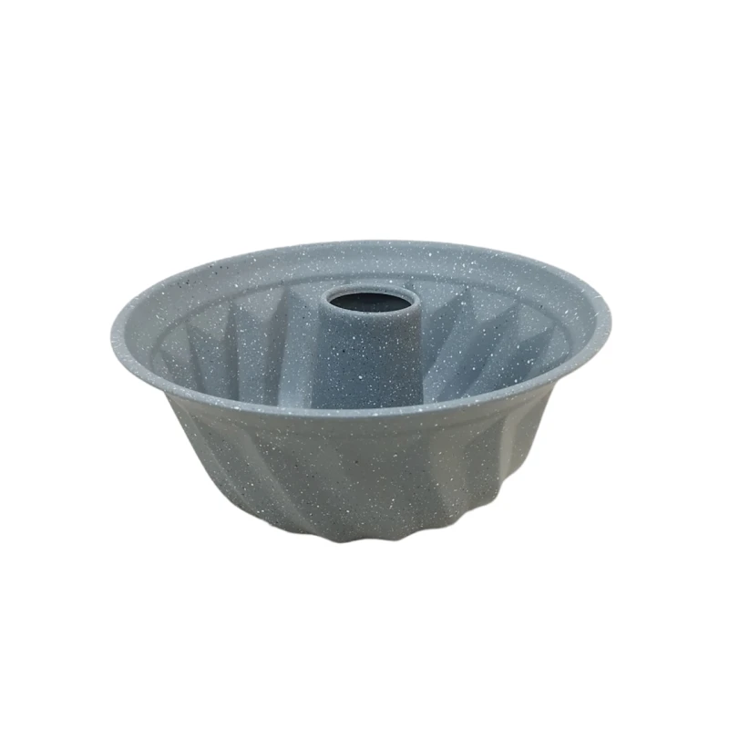 Форма для кекса, серая, мрамор, 26x11 см