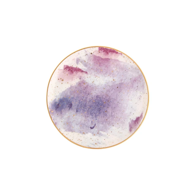 Тарелка Porland Cosmos Desen7, 17 см, фарфор, разноцветный