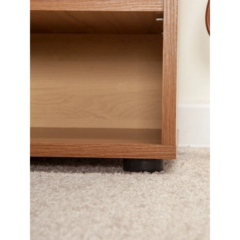 Тумба для обуви Letta, 51х30х79 см, ЛДСП, коричневая Тумба для обуви Letta, 51х30х79 см, ЛДСП, коричневая